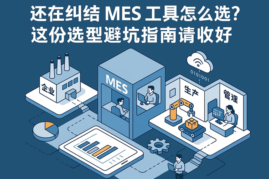 还在纠结 MES 工具怎么选？这份选型避坑指南请收好